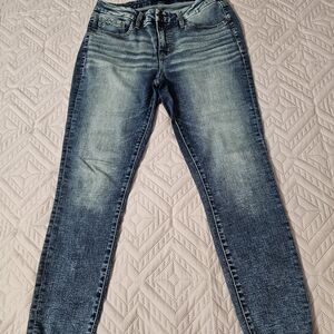 Buckle Blue Skinny Jeans